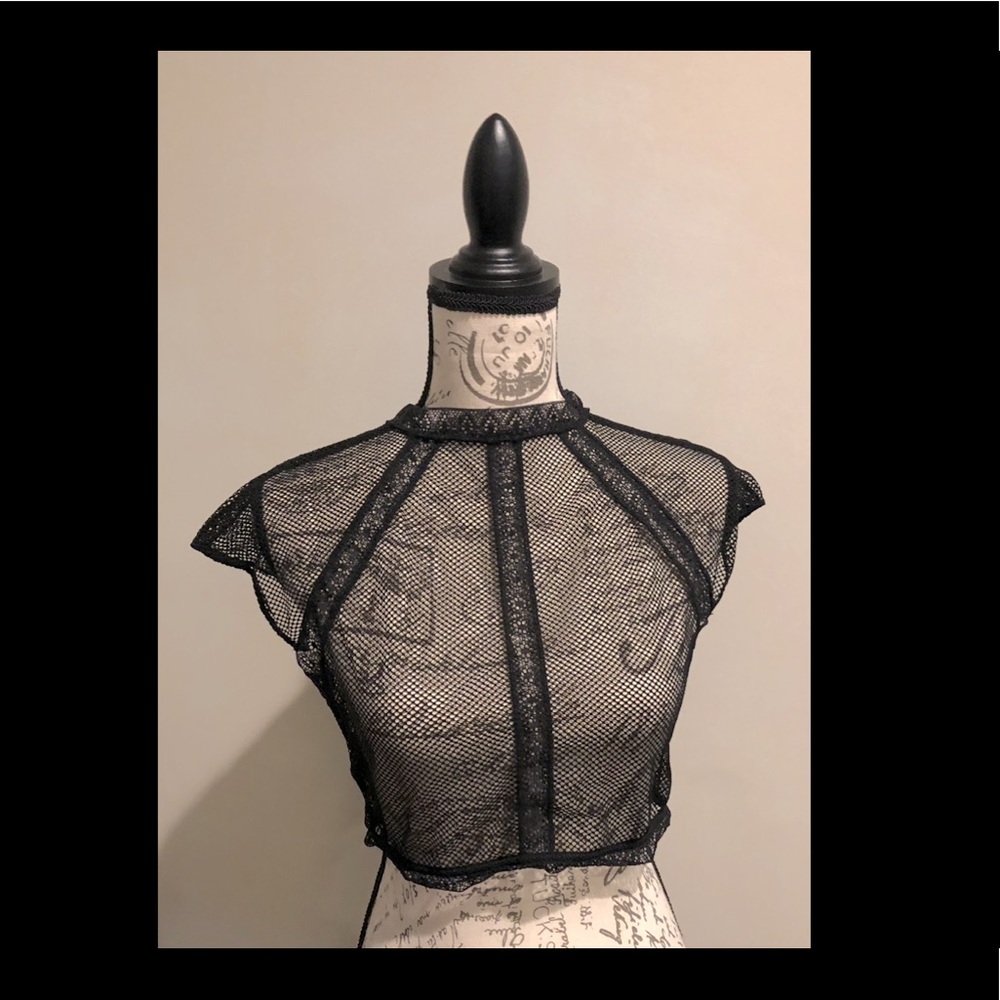 Victoria’s Secret mesh crop top